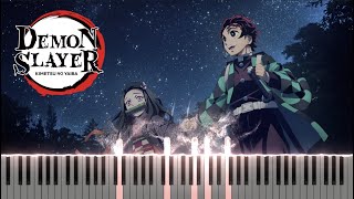 Download Lagu Demon Slayer Ending 1 - from the edge (Piano Tutorial + Sheet Music) MP3