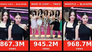 Which K-Pop Girl Group MV Has the Most Views? Ranked From Last to First