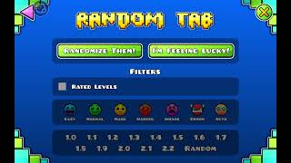 the random tab!