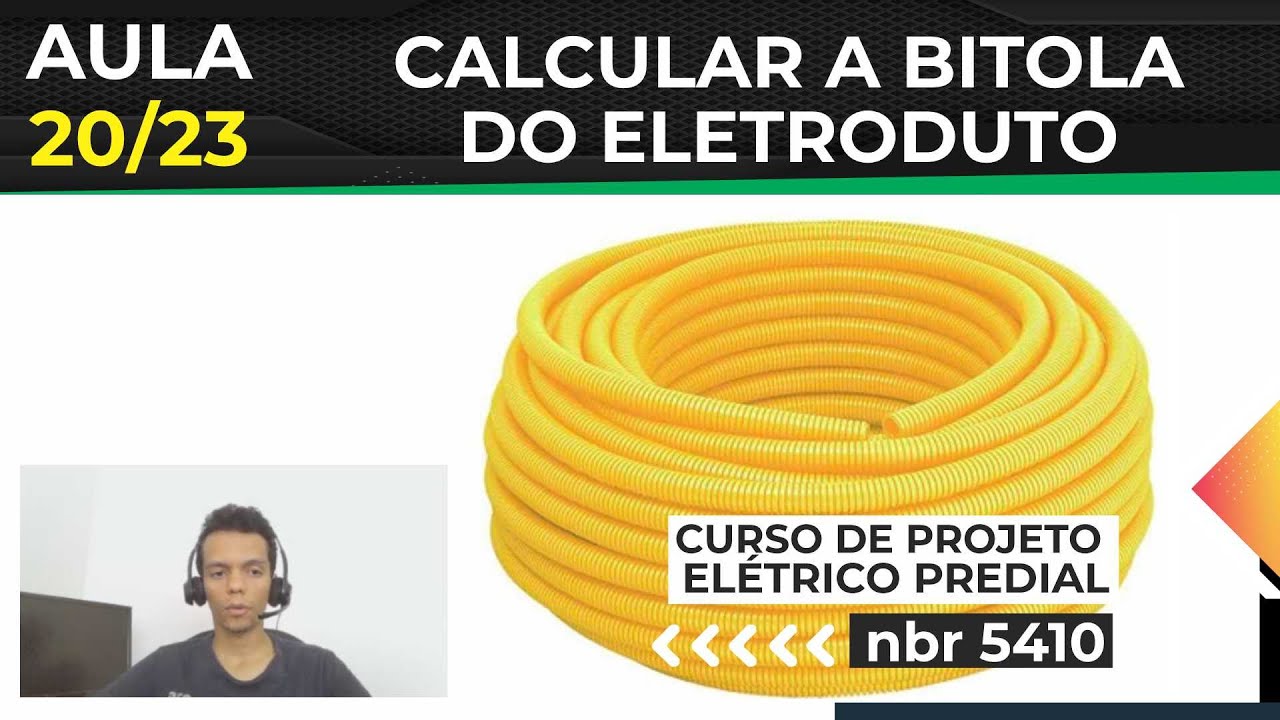 Como dimensionar eletrodutos para instalação elétrica - YouTube