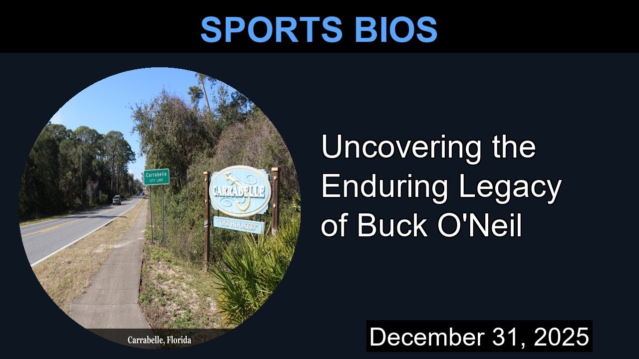 Uncovering the Enduring Legacy of Buck O'Neil | Sports Bios