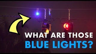 What are those blue lights above traffic signals? - Curious Gulf Coast Net Worth