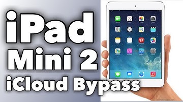 IPAD MINI 2 IOS 12.5.7 ICLOUD BYPASS FREE