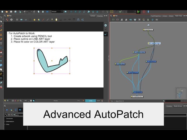 Advanced Autopatch In Toonboom Harmony Youtube Advanced Autopatch In Toonboom Harmony Youtube