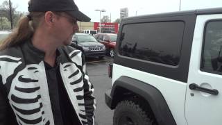 Custom Jeep Wrangler at Hall Chrysler Dodge Jeep Ram