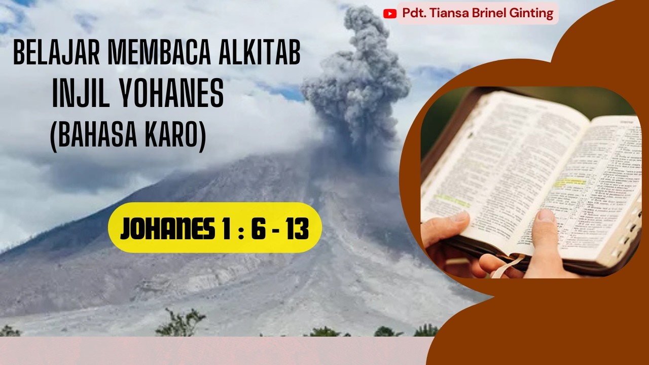 Belajar Membaca Alkitab (bahasa Karo) 