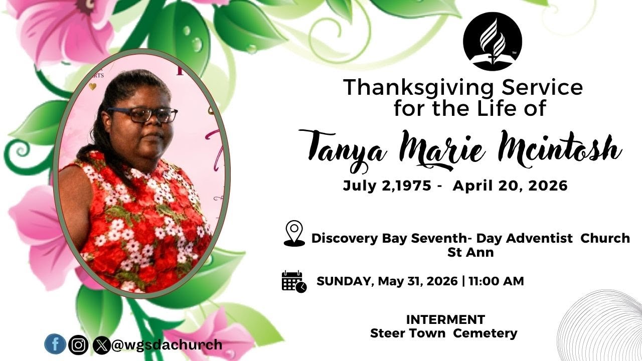 PART 2 || Thanksgiving Service for the Life of Tanya Marie McIntosh | May 31, 2026 | 11:00AM