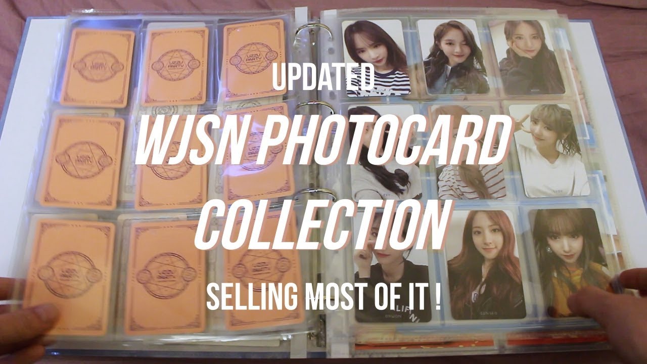 UPDATED WJSN PHOTOCARD COLLECTION SELLING MOST OF IT YouTube