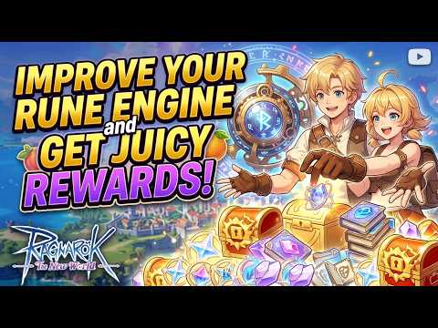 Ragnarok The New World - Quick Guide on Rune Engine Event! Rapsidoodle Rewards!