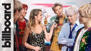 BTS After Their First U.S. Television Debut for The 2017 American Music Awards