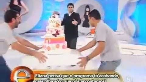 Surpresa de aniversário para a Apresentadora Eliana