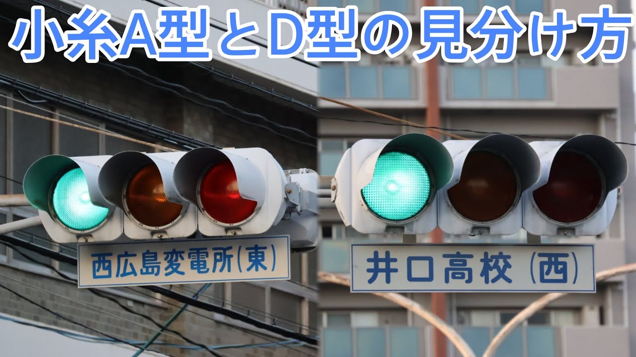 小糸A型とD型の見分け方