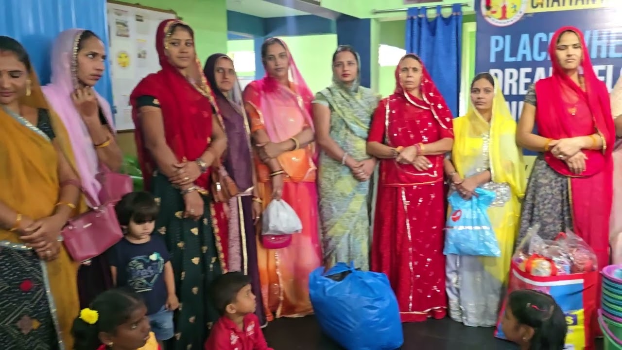 Madanapalle Ramdev Mahila mandali women's p*** site food donation in Sankranti festival at our css