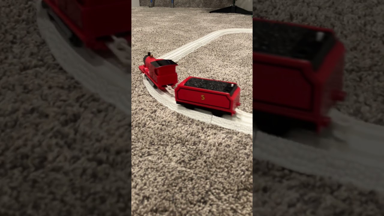 Trackmaster 2009 talking James variation run