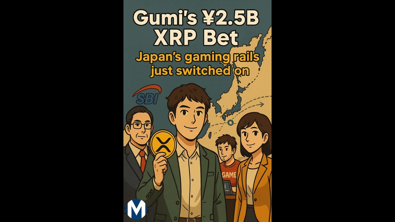 Японская Gumi покупает XRP на 2,5 млрд иен? Революционное решение для Web3, денежных переводов и ...