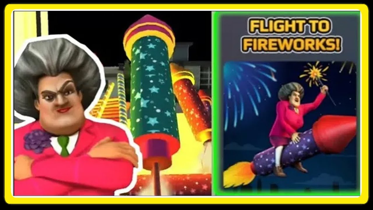 Scary Teacher 3D Fire Flaks Prank With Miss T |Winter Speical|