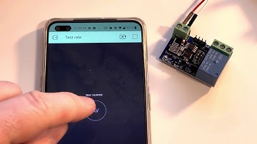 WiFi relay ESP8266 with Blynk