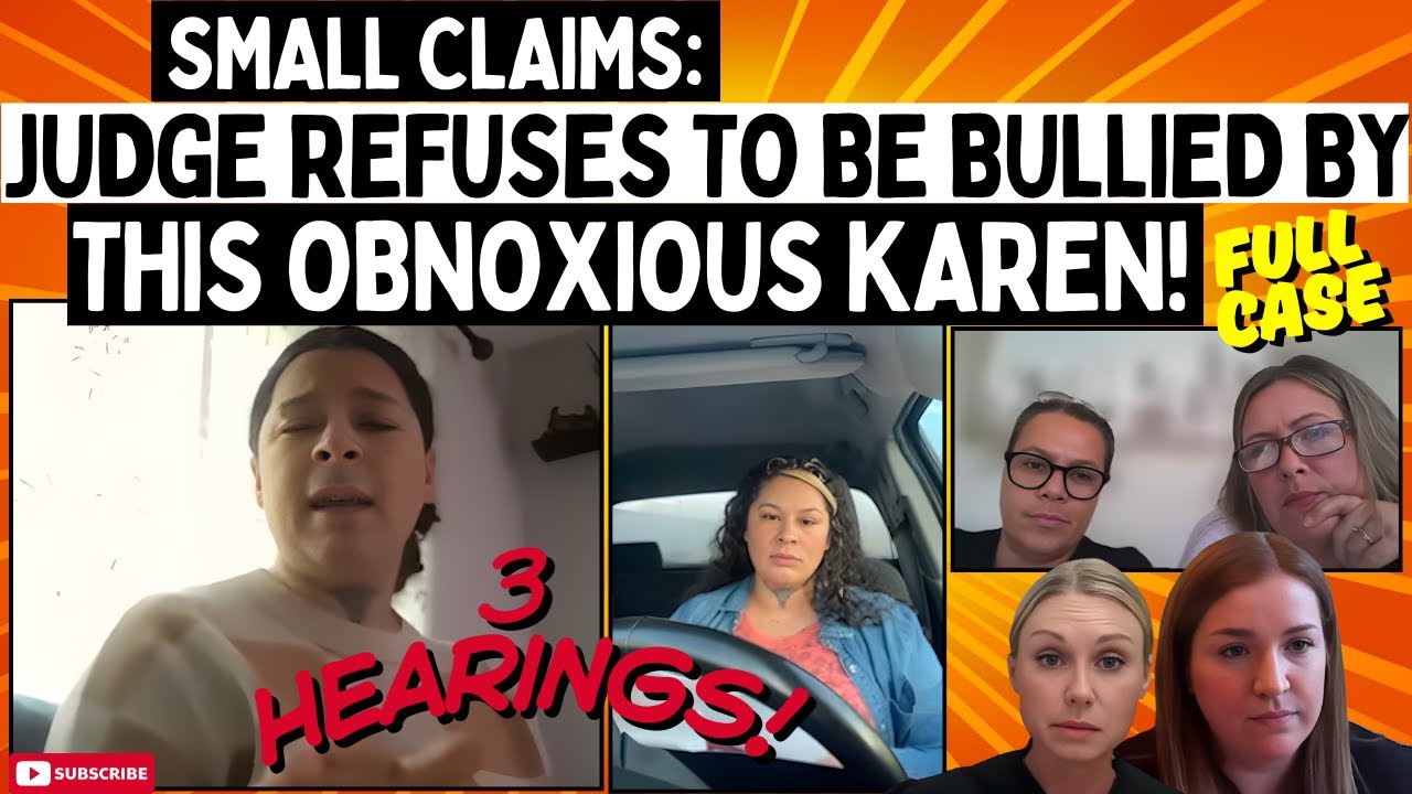 Small Claims | Judge Refuses to Be Bullied by This Obnoxious Karen!