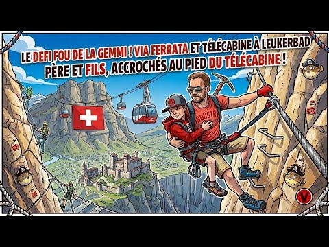 VLOG : Notre plus belle aventure père-fils à la Gemmi !