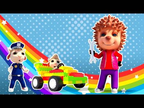 The Hedgehog Turned into a Giant | Cartoon for Kids | Dolly and Friends