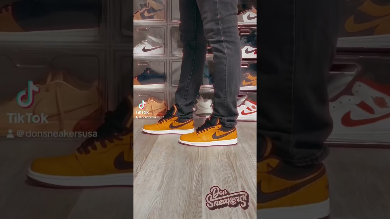 Jordan 1 Low OG University Gold 