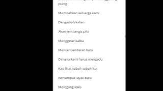 Puisi Anak Bencana Alam