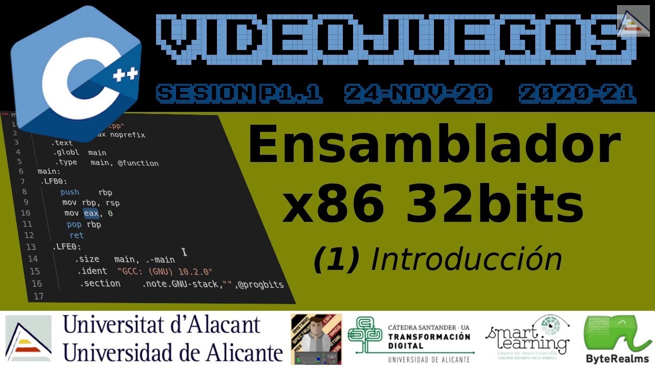 C++ : Introducción a ensamblador x86 de 32 bits 