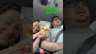Road trip taste test: Buc-ees dill pickle sour power candy belts. Verdict: Absolutely not. #pickles