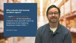 Reporting Hazmat Transportation Incidents