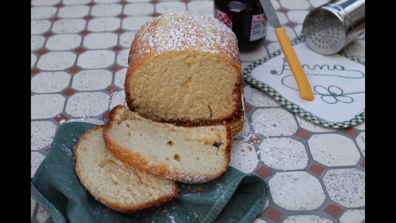 Plumcake Allo Yogurt Preparato Con La Macchina Del Pane Youtube