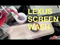 How to Top Up Washer Fluid on a Lexus NX