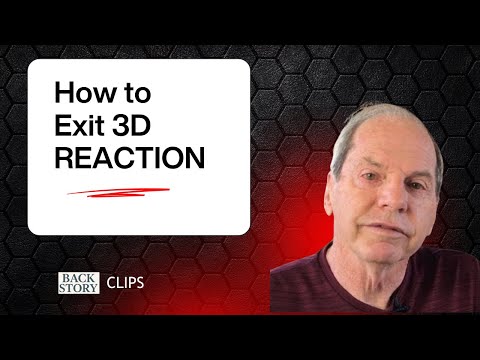How to Exit the 3D Reaction Cycle: Moving from Reaction to Choice