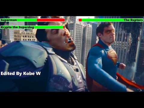 Superman vs. Ultraman with healthbars 2/2
