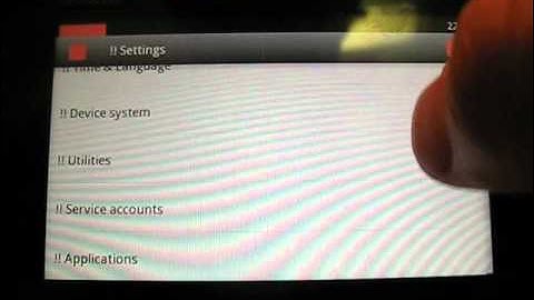 MeeGo 1.1 Handset UX -unstable- running on a N900