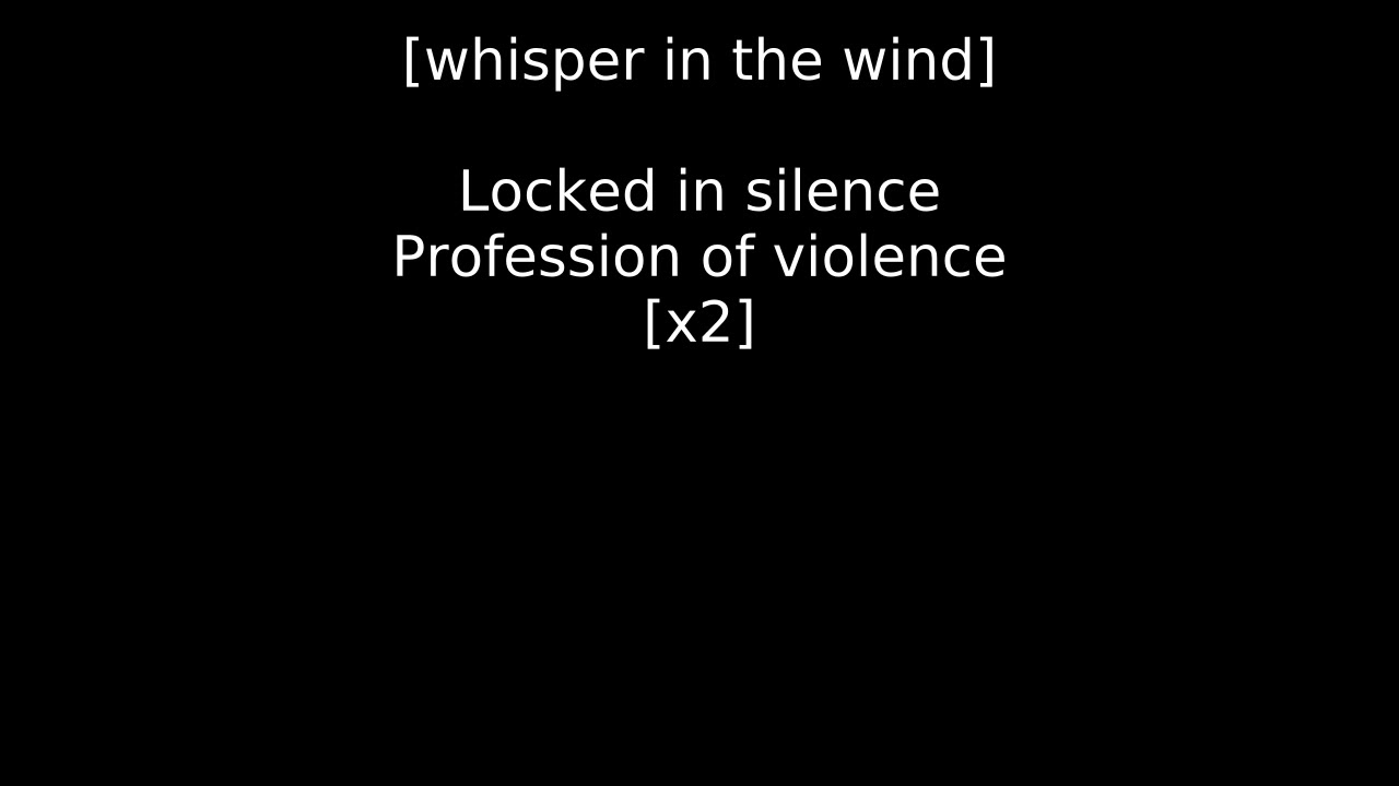 UFO - Profession Of Violence (guskovd's karaoke version)
