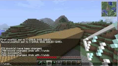 Minecraft: WorldEdit Tutorials - stack, move, copy & paste