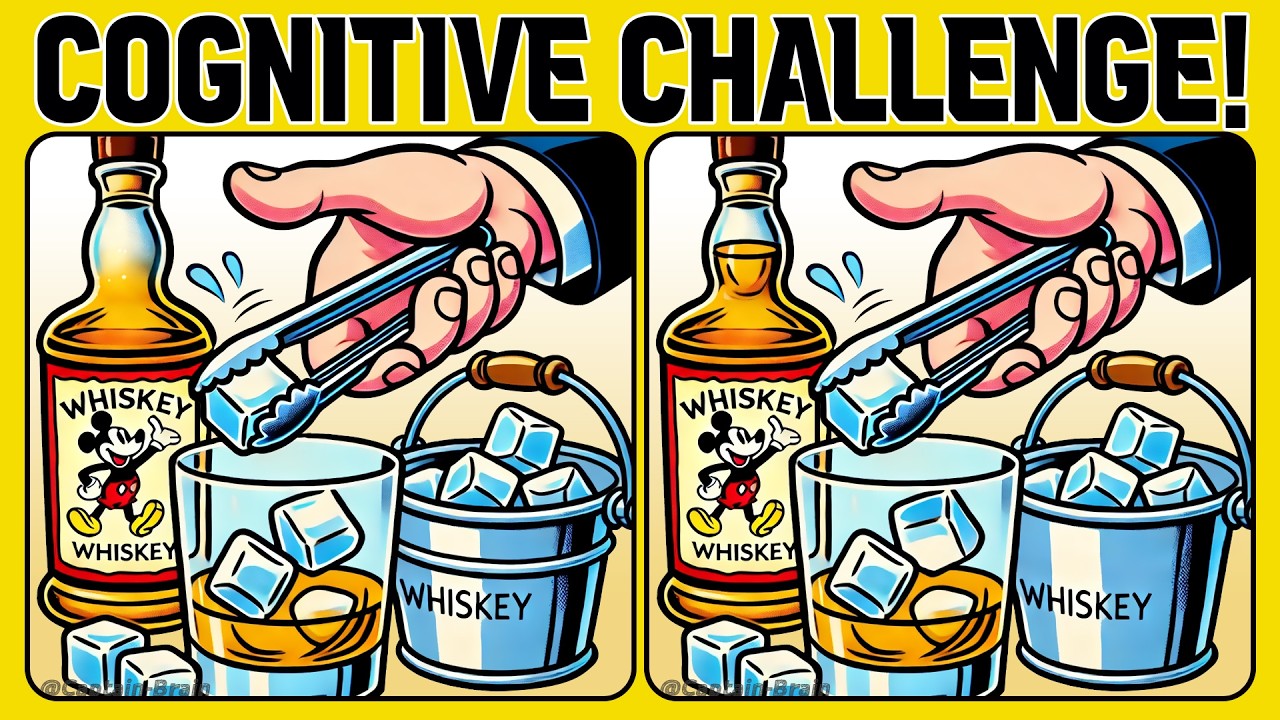 🧠🧩You Won't Believe the CLEVER Secrets in This Spot the Difference Game!《A Little Difficult》