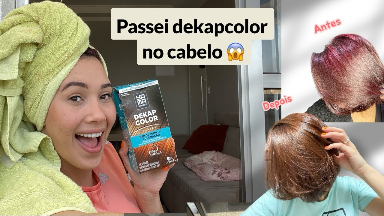 Testei Dekapcolor no Cabelo | Funciona Mesmo? Desabafo Fashion Fold 😖