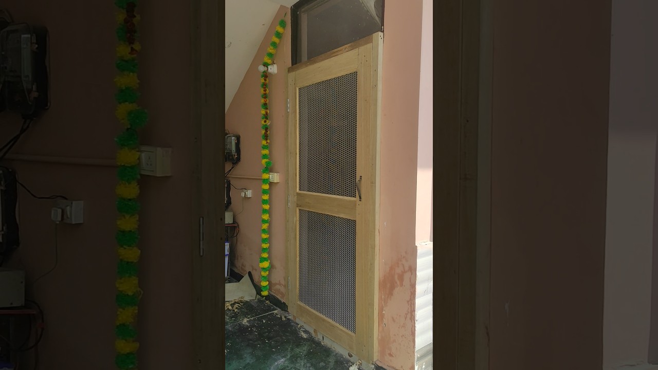 aluminium net door design