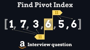 Find Pivot Index - leetcode 724
