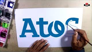 How To Draw The Atos Logo