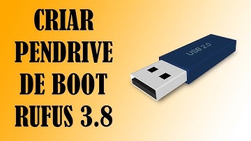 Nova Rufus 3.8 - Como Criar Pendrive de Boot com Windows 7, 8, 8.1, Windows 10, etc.