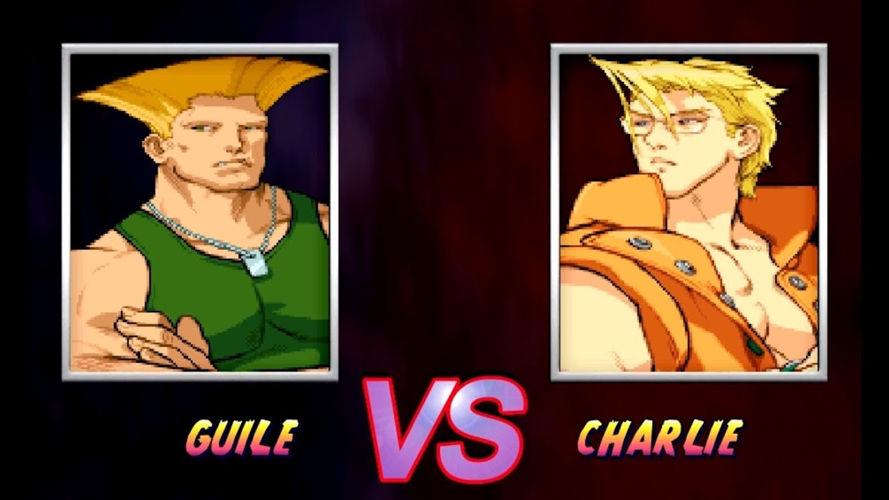 Scorpion and Sub Zero(Mortal Kombat) vs Guile,Cammy and Charlie