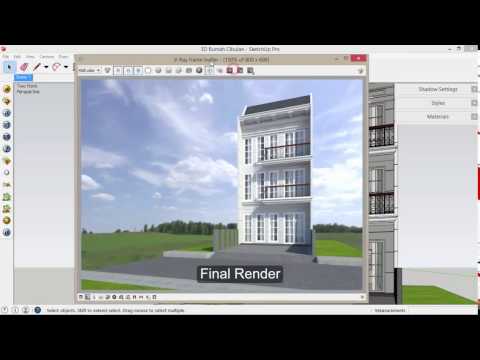 Video Tutorial Sketchup - How to set HDRI - youtube