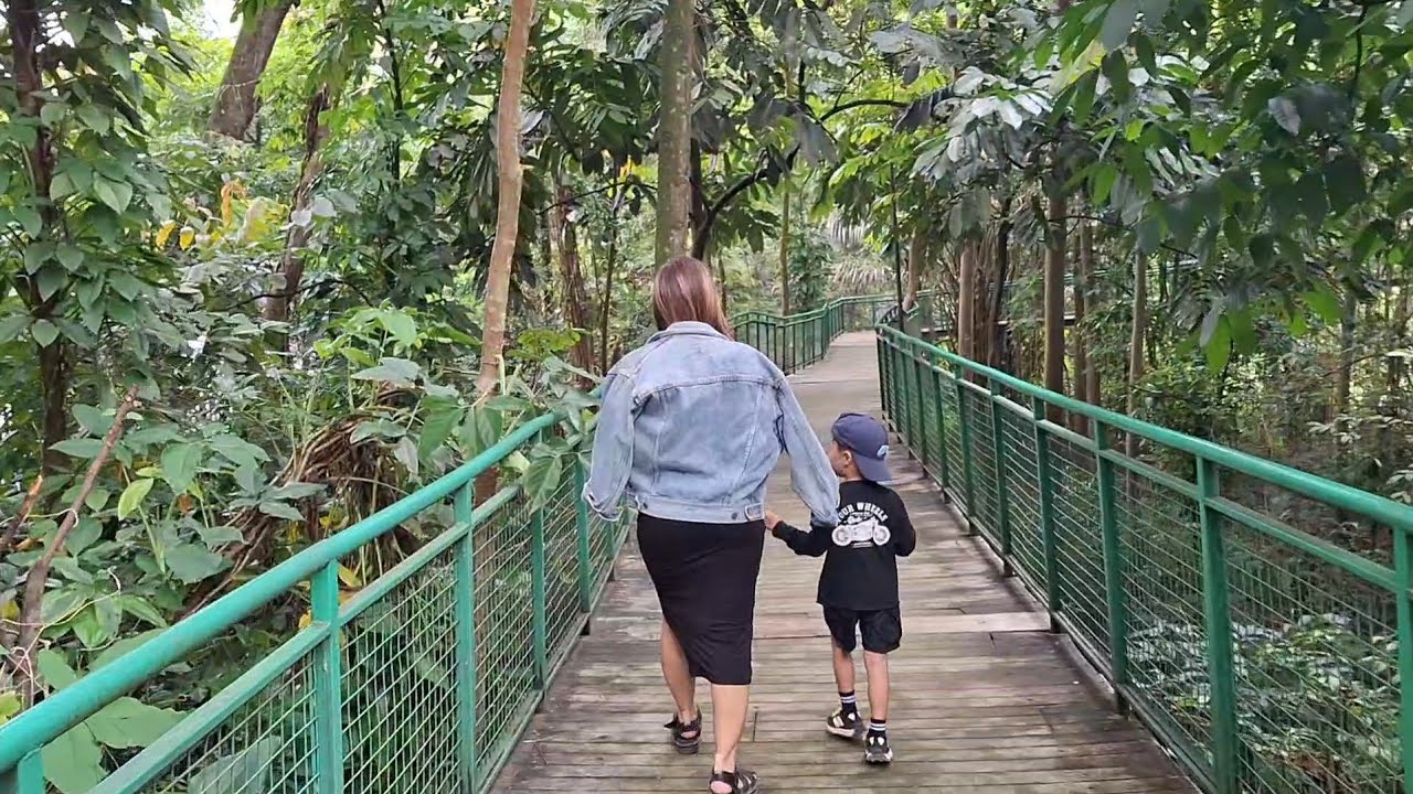 Walking Tour || Morning Walk Di Hutan Kota, Baksil Bandung 