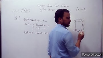 Surface Area and Volume Class 10th  Ex. - 16.2 (questions 11-13)
