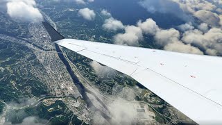 Flight Simulator 2020 - CRJ 700 Takeoff from Charleston West Virginia
