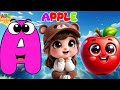 A for Apple | ABC phonics song | ABC for toddlers | B for ball | Baby ABC Song | ABCD |#kidssong
