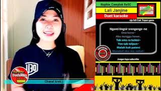 Lali Janjine - Neng Ophie - Duet karaoke dangdut koplo - Goyange Alus ae yoo.