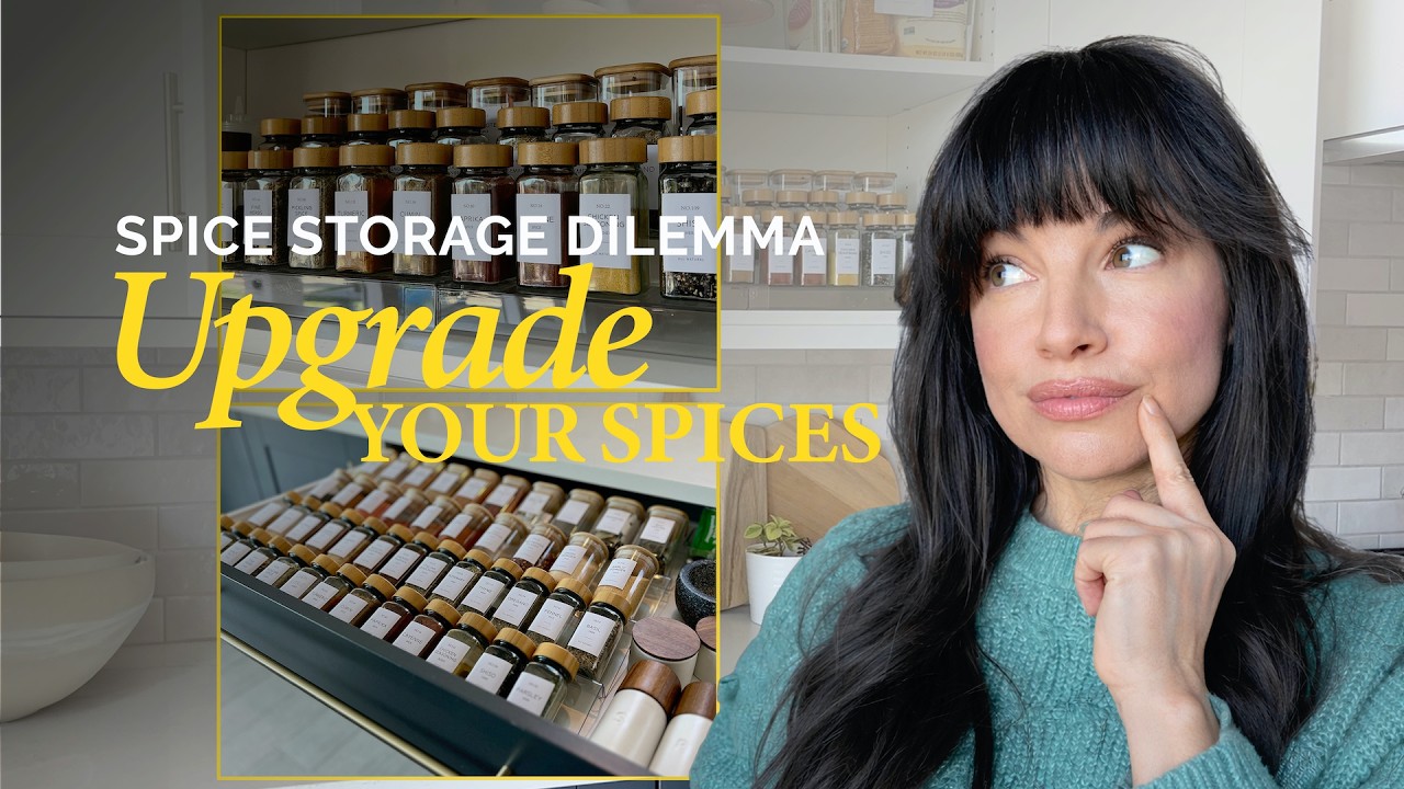 Spice Organization That Actually Works | Drawer & Cabinet Ideas